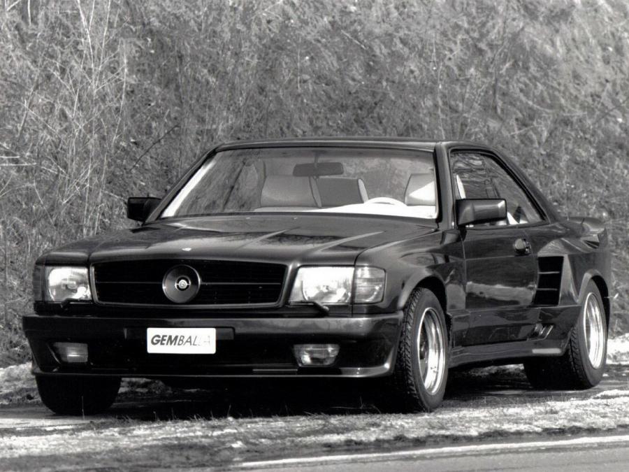  Mercedes-Benz 500 SEC Widebody by Gemballa 1984 года  (фото 1 из 3)